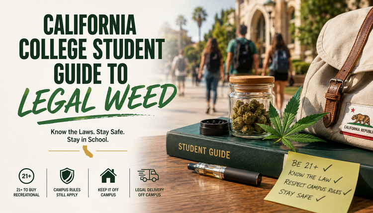 California College Student Guide to Legal Weed