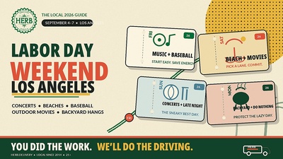 Labor Day Weekend in Los Angeles: All the Cool Things to Do and How HERB Delivery Makes the Plans Better