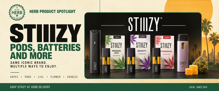 STIIIZY Pods and Batteries: How the System Works—and How to Order from HERB